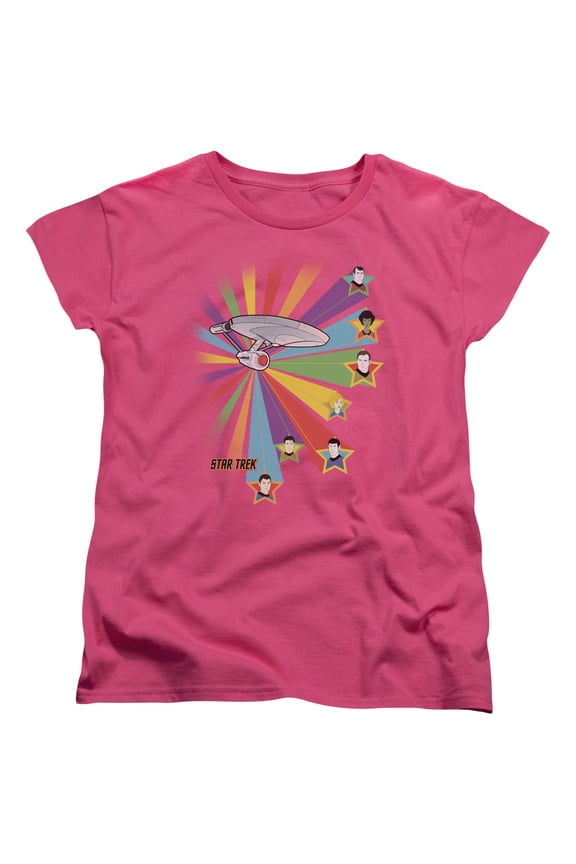 St - Stars Of Trek - Women's Short Sleeve Shirt - Large