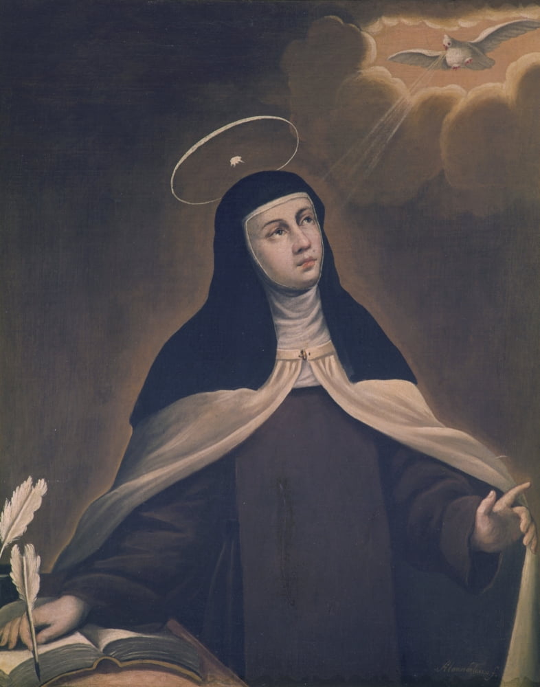 St Teresa Of Avila Canvas Art - (24 x 36)