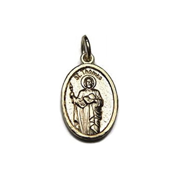 St. Thomas 14k Yellow Gold Charm pendant