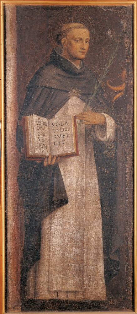 St Thomas Aquinas Canvas Art - (18 x 24)