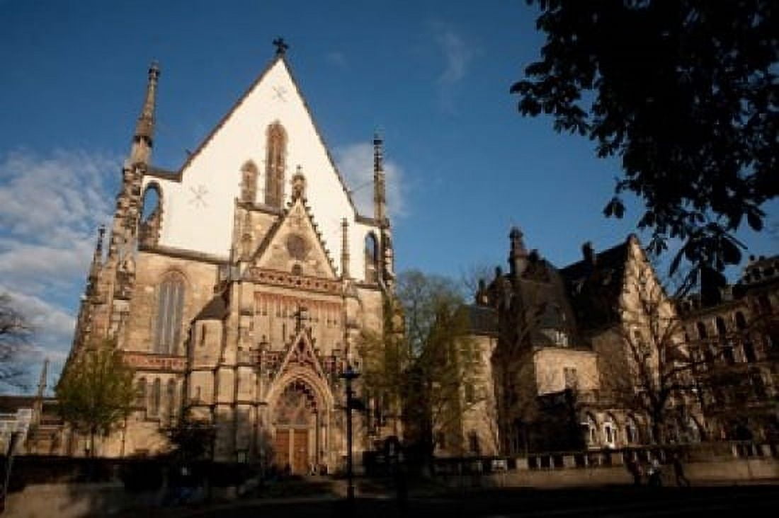 St Thomas Church Leipzig Germany Canvas Art - Dave Bartruff DanitaDelimont (26 x 18)