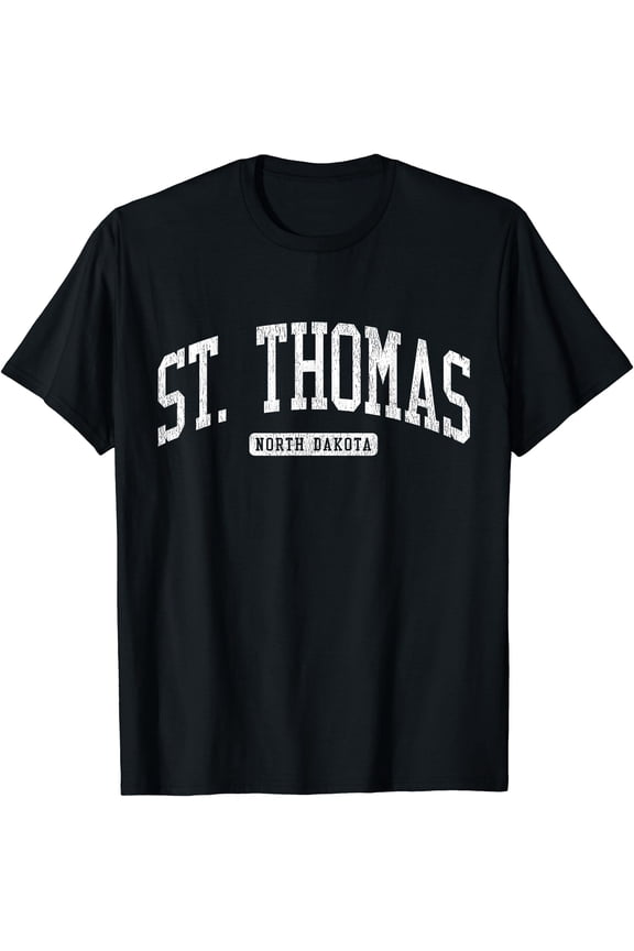 St. Thomas North Dakota ND JS03 College Univesity Style T-Shirt