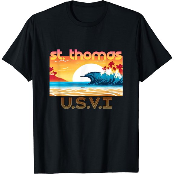 St. Thomas Retro Vintage Souvenir Apparel - St. Thomas T-Shirt