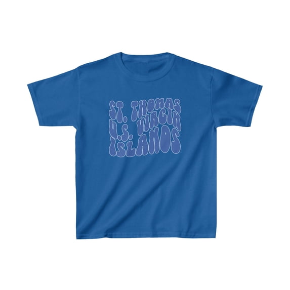St. Thomas U.S. Virgin Islands Kids Shirt Gifts Boys Girls Youth Tee Tshirt