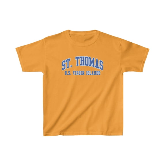 St. Thomas U.S. Virgin Islands Kids Shirt Gifts Boys Girls Youth Tee Tshirt