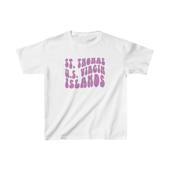 St. Thomas U.S. Virgin Islands Kids Shirt Gifts Youth Tee Tshirt