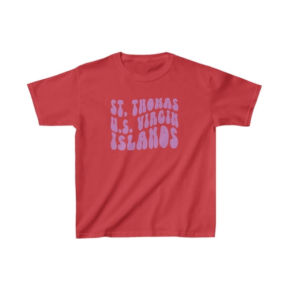 St. Thomas U.S. Virgin Islands Kids Shirt Gifts Youth Tee Tshirt