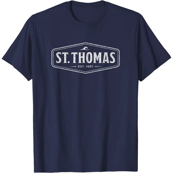 St Thomas USVI Vacation Souvenir Vintage T-Shirt