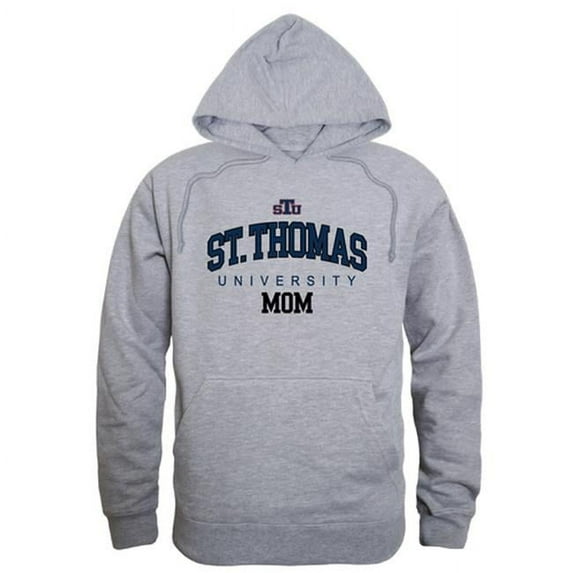 St. Thomas University Bobcats Mom Hoodie, Heather Grey - Large