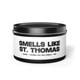 thumbnail image 1 of St. Thomas Virgin Island Tin Candle Gifts Home Office Decor Vanilla Coffee, 1 of 5