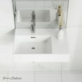 thumbnail image 1 of St. Tropez 24 x 18 Ceramic Wall Hung Sink with Left Side Faucet Mount, 1 of 9