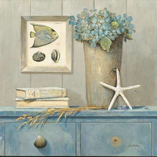 St Tropez Botanical Canvas Art - Arnie Fisk (24 x 24)