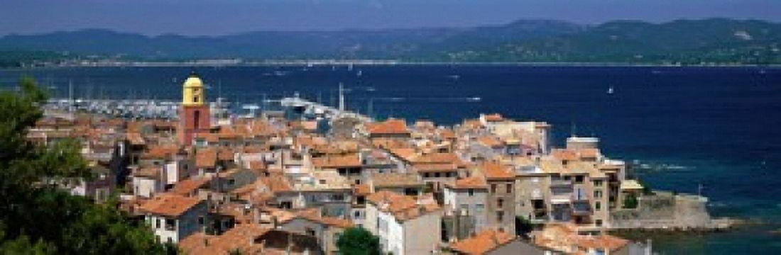 St Tropez France Canvas Art - Panoramic Images (18 x 6)