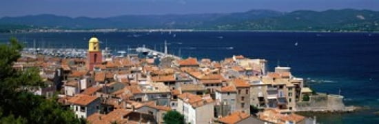 St Tropez France Canvas Art - Panoramic Images (36 x 12)