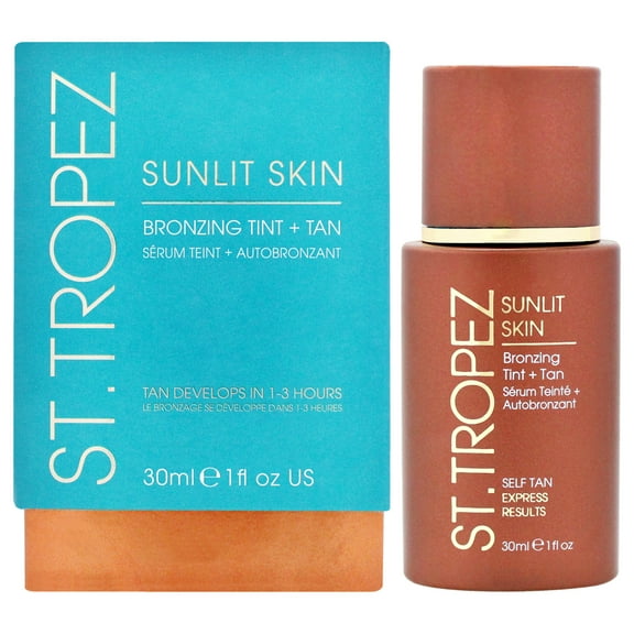 St. Tropez Sunlit Skin Bronzing Tint Plus Tan , 1 oz Bronzer