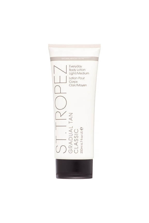 ($25 Value) St. Tropez Gradual Self Tan Everyday Body Lotion, Light/Medium, 6.7 Oz