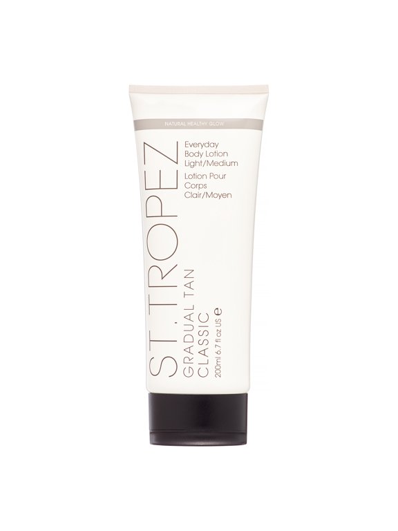 ($25 Value) St. Tropez Gradual Self Tan Everyday Body Lotion, Light/Medium, 6.7 Oz