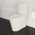 thumbnail image 1 of St. Tropez One Piece Elongated Toilet Dual Vortex Flush 1.1/1.6 gpf in Bisque, 1 of 13