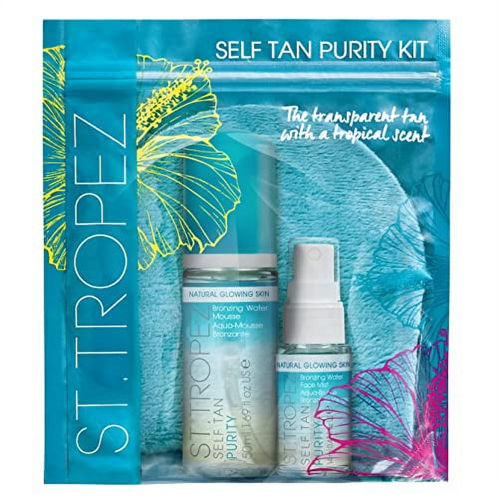 St. Tropez Self Tan Purity Mini Kit, Self Tanning Set for a Natural
