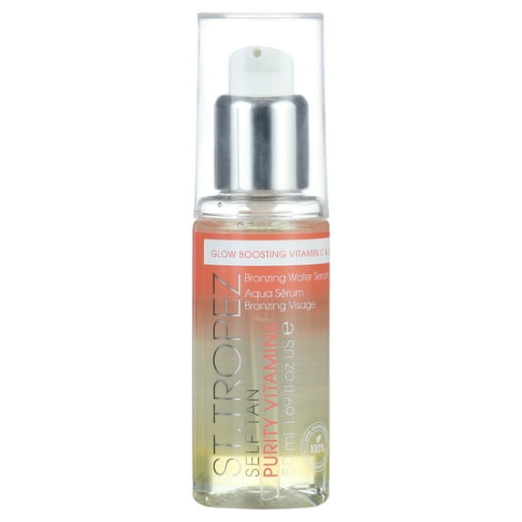 St. Tropez Self Tan Purity Vitamins Bronzing Water Serum - Glow Boosting Vitamin C & D 50ml/1.69oz