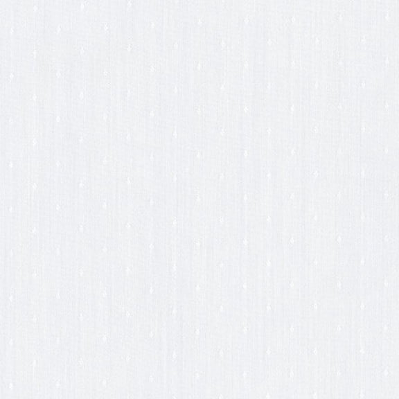 St Tropez Stretch Dobby Dress Fabric White - per yard