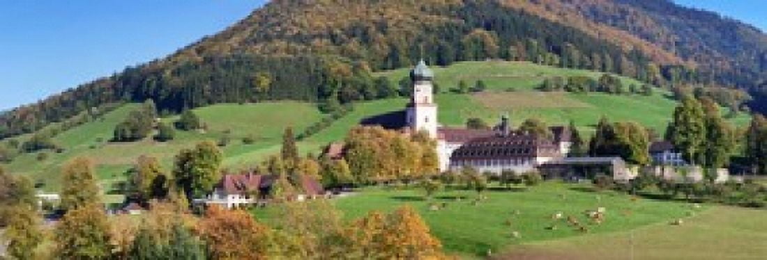 St Trudperts Abbey Black Forest Baden-Wurttemberg Germany Canvas Art - Panoramic Images (36 x 12)