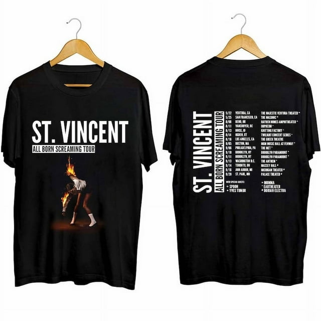 St. Vincent All Born Screaming Tour 2024 Shirt, St. Vincent Fan Shirt