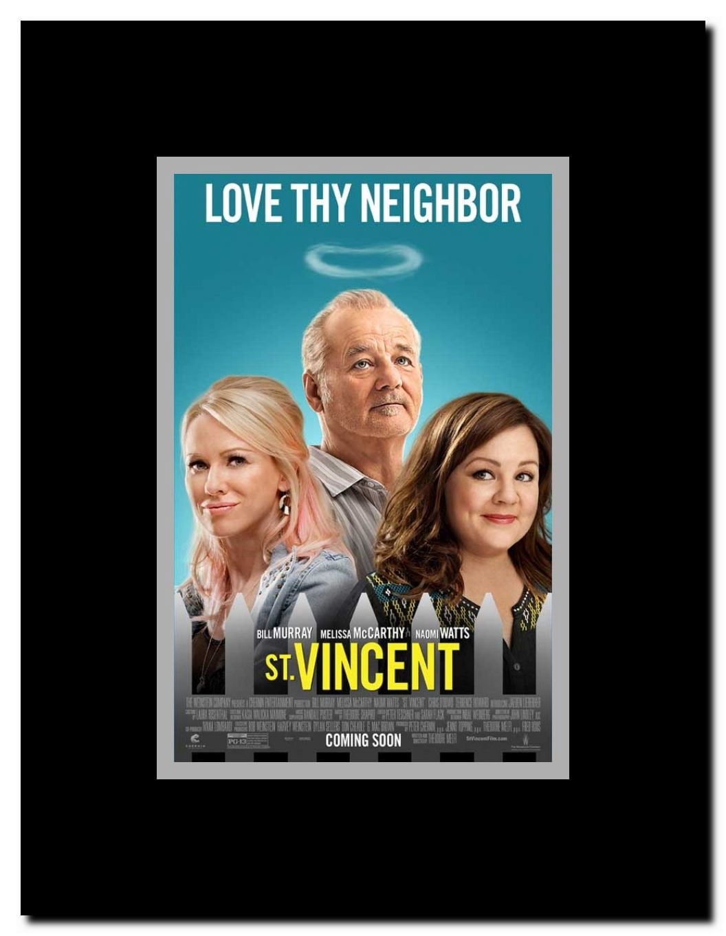 St. Vincent Framed Movie Poster
