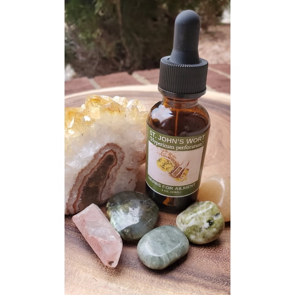 St johns Wort Alcohol Tincture Extract Organic