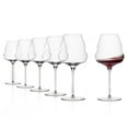 thumbnail image 1 of Stölzle Lausitz Cocoon Burgundy Wine Glass (Set of 6) - 25 oz Crystal Stemware for Red & White Wines, Dishwasher Safe & Lead-Free Glasses for Home Bar - Elegant Gift-Ready Collection, 1 of 7