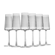 St lzle Lausitz Soho Power Champagne Flutes, Set of 6   8oz Lead-Free Crystal Glasses, Wide Bowl for Aroma, Elegant Pulled Stem, Perfect Mother s Day Gift for Mom, Weddings, Parties & Celebration Use