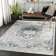 thumbnail image 1 of St tropez Taupe 6'6" x 9'2" Traditional Rectangle Area Rug, 1 of 6