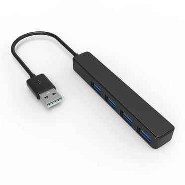 St4300usbm Extra for Laptop Track Hub Laptop Hub 3 Adapter USB 2.0 Hub 4-Port Data Hub Splitter With 5V Micro USB Power Port For USB Expansion