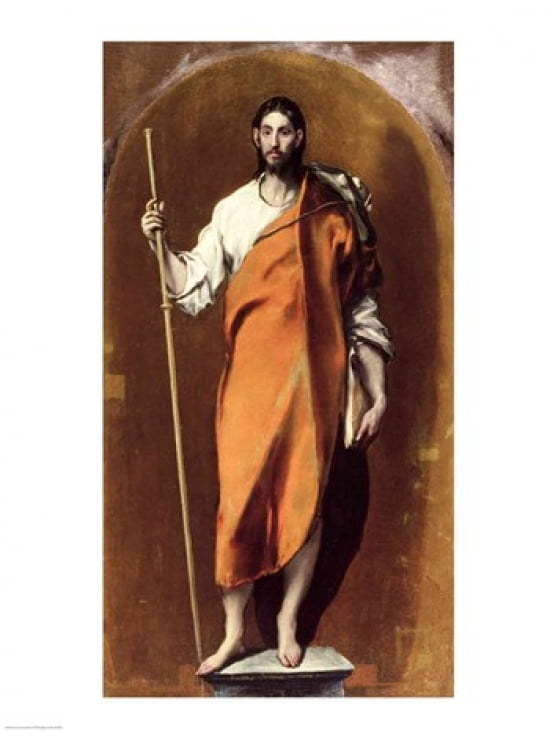 StJames the Greater Canvas Art - El Greco (18 x 24)