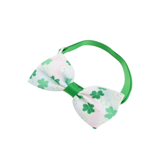 StPatricks Day Pet Bowtie for Cats Dogs Bowknot Collar Festival Party Pet Costume Accessories Kitten Holiday Neckwear