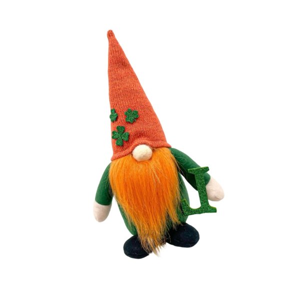 StPatricks Day Stuffed Doll With Shamrock Design For Irish Holiday Gift Giviing