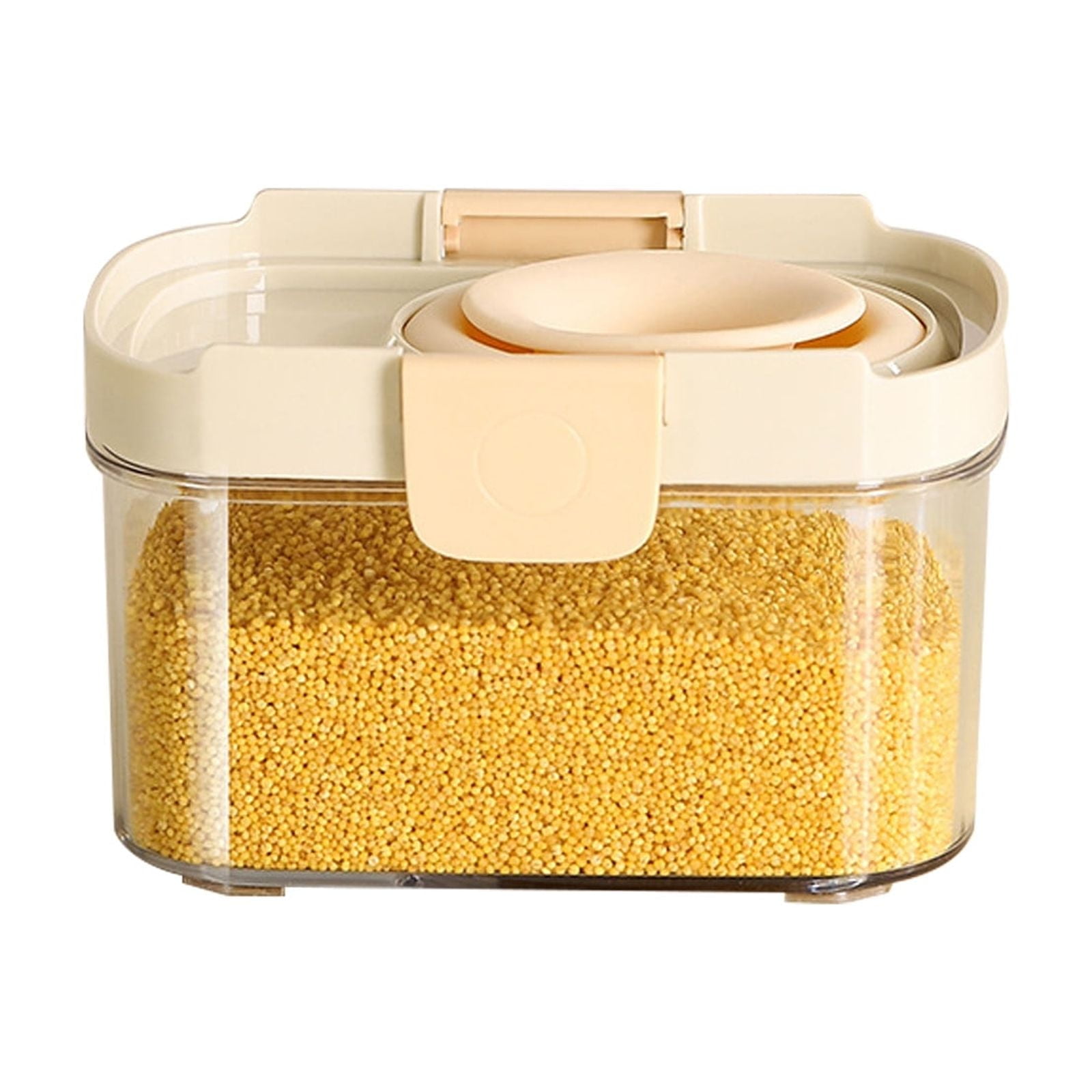 StSilkitty Airtight Grain Storage Containers with Funnel Pouring for ...