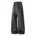 thumbnail image 1 of StSilkitty Baggy Casual Pants for Mens Elastic Waist Drawstring Tie-Dye Wide Leg Pants Quick Dry Trousers with Pockets, 1 of 9
