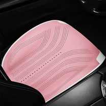 StSilkitty Breathable Mesh Leather Velvet Car Seat Cushion Cover with Comfort Support for All Seasons Enhances Driving Experience Air Circulation