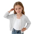 thumbnail image 1 of StSilkitty Button down Cardigan for Boys Girls Cotton Solid Color Long Sleeve Casual Sweaters Lightweight Soft Sweater, 1 of 7