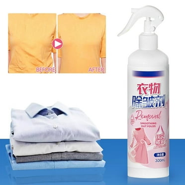 StSilkitty Effortless Wrinkle Remover Spray No Iron Solution for Suits Silk and Linen Versatile Fabric Care with Softening Deodorizing Long