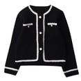 thumbnail image 1 of StSilkitty Girls Cardigan Sweater Long Sleeve Button down Casual Knit Sweaters Fall Winter Lightweight Soft Tops, 1 of 9