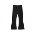thumbnail image 1 of StSilkitty Girls Flare Leggings Solid Color Stretch Bell Bottom Yoga Pants Lightweight Soft Flared Athletic Trousers, 1 of 5