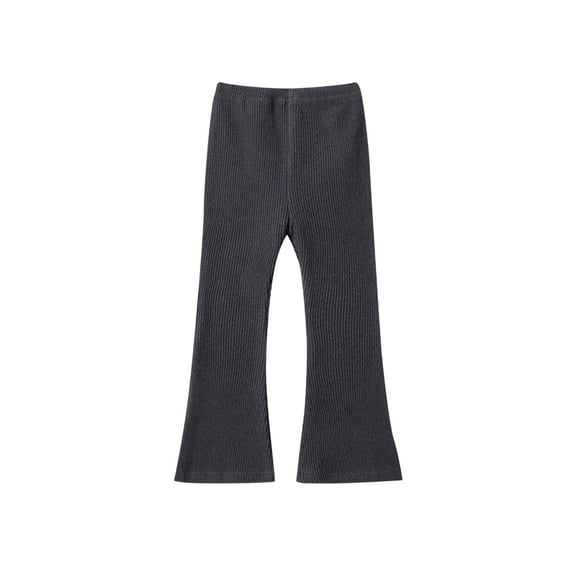 StSilkitty Girls Flare Leggings Solid Color Stretch Bell Bottom Yoga Pants Lightweight Soft Flared Athletic Trousers