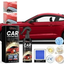 StSilkitty High Protection Car Coating Spray 6 in 1 Multipurpose Foam Cleaner and Polish for Waterless Cleaning and Paint Repair for Cars Boats Motorcycles RVs