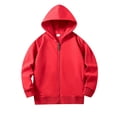 thumbnail image 1 of StSilkitty Hoodies for Boys Girls Zip up Long Sleeve Hooded Jacket with Pockets Fall Winter Lightweight Fashion Clothes, 1 of 7