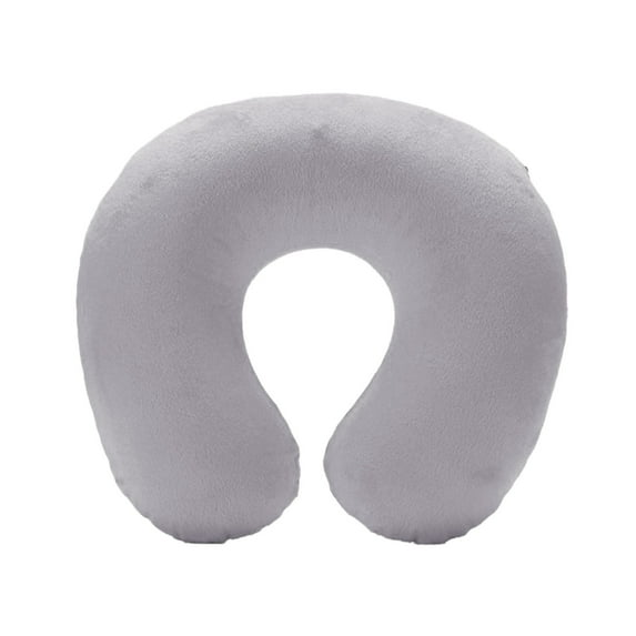 StSilkitty Inflatable Travel Neck Pillow with 360 Degree Support Ergonomic Design for Comfortable Sleep Lightweight PVC Pillow for Office and Outdoor Use with Carry Pouch