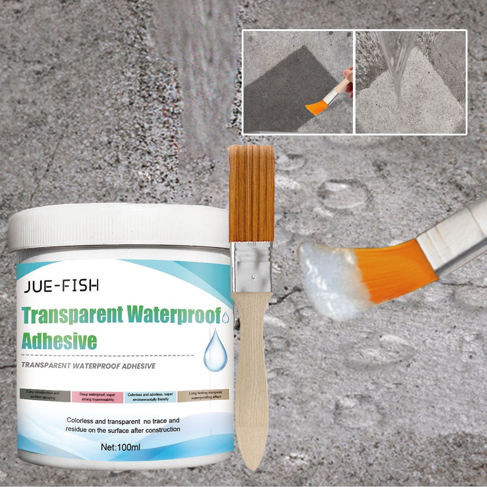 StSilkitty Invisible Adhesive Sealant for Bathroom and Home Repairs ...