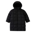 thumbnail image 1 of StSilkitty Kids Puffer Jacket Zip up Long Sleeve Tunic Hooded Jacket Coat with Pockets Fall Winter Warm Outerwear, 1 of 6