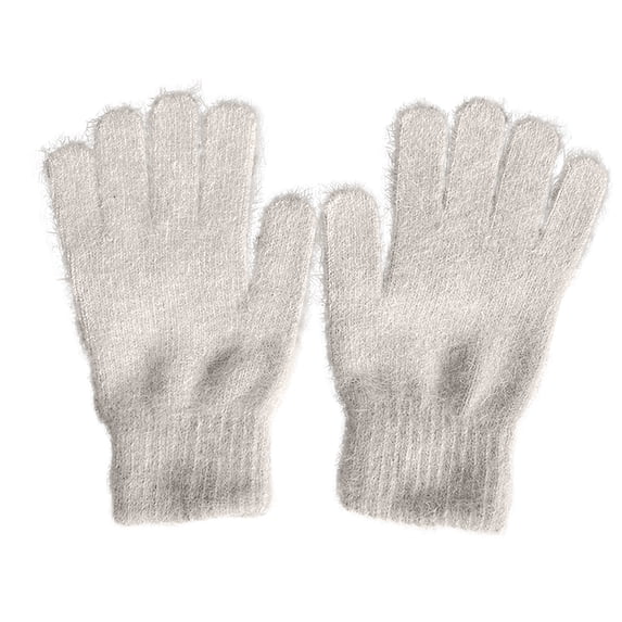 StSilkitty Men Women Warm Gloves Fuzzy Thick Thermal Gloves for Cold Weather Outdoor Hiking Running Gloves